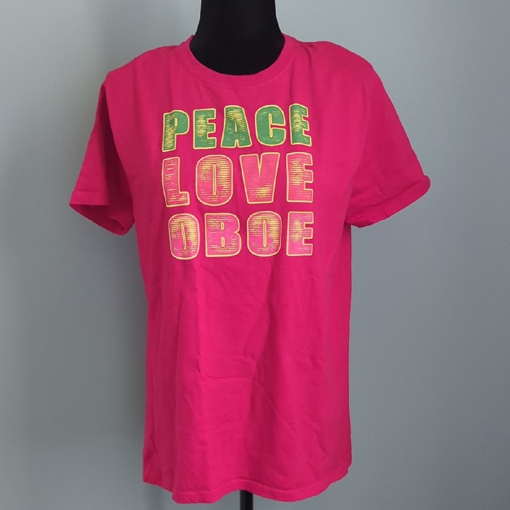 Hanes Red Short Sleeve Tee Retro Graphic